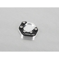 Side stand plate silver/black for KTM 990 LC 8 Adventure (2006-2013)