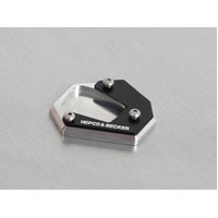 Side stand plate silver/black for Honda CB 500 X (2019-2023)