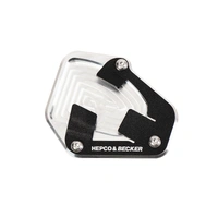 Side stand plate silver/black for Honda NT 1100 / DCT / ES (2025-)