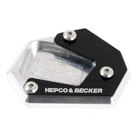 Side stand plate silver/black for Honda CB 500 F (2016-2018)