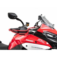 Grip guard for Ducati Multistrada V4 / S / Pikes Peak / Rally / RS (2025-) Set, red (left + right)