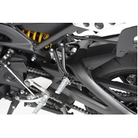 Passenger footrest lowering kit anthracite for Yamaha XSR 900 (2016-2021)