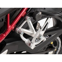 Pillion footrest relocation silver for Honda CB 750 Hornet (2023-)