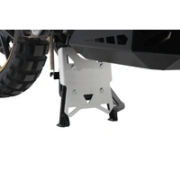 Silver protective plate for Hepco&Becker centre stand for Triumph Tiger Explorer 1200 (2016-2021)