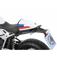 Black pillion grab handle for BMW R nineT Racer (2017-2023)