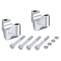 Handlebar riser for Husqvarna Norden 901 / Expedit (2022 - ), 25mm high - silver