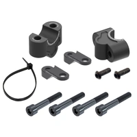 Handlebar riser 25 mm black incl. holder for front mask for Kawasaki Z 900 / SE (2017-2024)