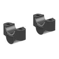 Handlebar riser for Yamaha MT-07 (2021-2024), 25 mm - black
