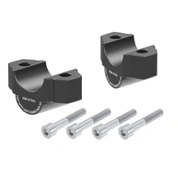 Handlebar riser 20 mm black for Yamaha MT-09 SP (2018-2020)