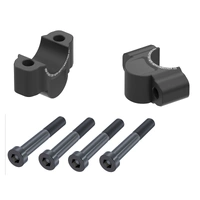 Handlebar riser for Yamaha MT-07 / Y-AMT (2025-) black, 25mm