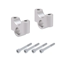 Handlebar riser 35 mm silver for BMW R 1200 GS LC (2013-2018)