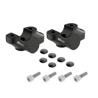 Handlebar riser with offset for Triumph Speed 400 (2024-), 30mm high, 18mm back