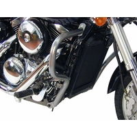 Chrome engine guard for Kawasaki VN 1500 (2002-2003)/1600 Mean Streak (2004-2008)