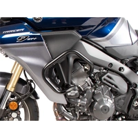 Engine guard incl. protection pad black for Yamaha Tracer 9 GT / GT+ / Y-AMT (2025-)