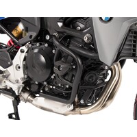 Engine protection bar incl. protection pad - black for BMW F 900 XR (2020-)