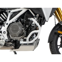 White engine guard for BMW F 450 GS (2026-)