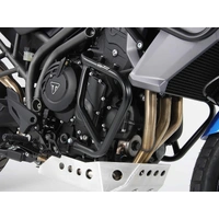 Black engine guard for Triumph Tiger 800 XC/XCX/XCA (2015-2017)