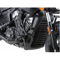 Glossy black engine guard for Indian Scout Bobber / Sixty / Twenty / Rogue (2017-2024)