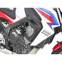 Engine guard incl. protection pads black for Honda CB 650 R (2021-2023)