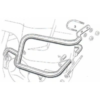 Engine guard black for Suzuki DR BIG 800 (1991-1997)