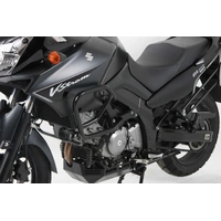Engine guard black for Suzuki DL 650 V-Strom (2004-2011)