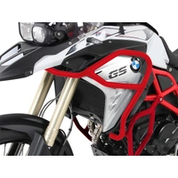 Tank guard for combination with engine guard 502936/502935 red for BMW F 800 GS LC (2017-2018)
