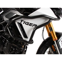 Tank guard "Solid" black for Triumph Tiger 900 Rally Pro (2024-)