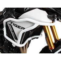 Tank guard "Solid" white for Triumph Tiger 900 Rally Pro (2024-)
