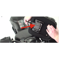 Tankbag closing unit 