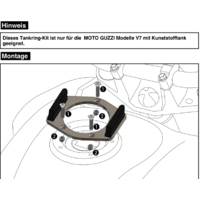 Tankring Lock-it 5 screw for selected Moto-Guzzi V7 models