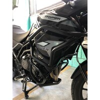 TANKGUARD "RALLY EXTREME" - BLACK FOR TRIUMPH TIGER 850 / 900 RALLY / GT / PRO (2020-)