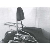 Sissybar without luggage rack chrome for Kawasaki VN 1500 (2002-2003)/1600 Mean Streak (2004-2008)