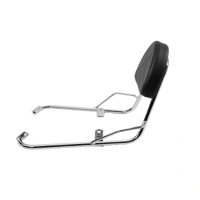 Sissybar without luggage rack chrome for Moto Guzzi Nevada 750 Anniversario (2010-2011)