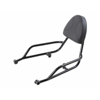 Sissybar without luggage rack black for Moto Guzzi V7 Special/Stone/Centenario (2021-2024)