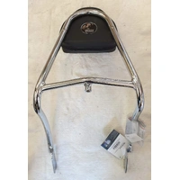 Sissybar without luggage rack chrome for Hyosung GV 650 i Aquilia (2006-2011)