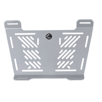 Universal rear enlargement SMALL - silver