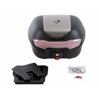 Journey 40 top case silver incl. universal mounting plate