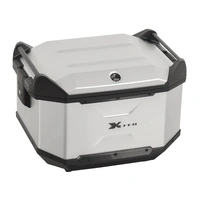 Xceed top case 45 ltr. - silver