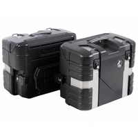 GOBI side case set right/left black/silver Edition