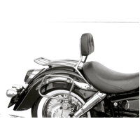 Solorack with chrome backrest for Honda VT 1100 C3 Shadow (1998-2001)
