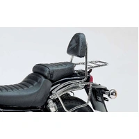 Sissybar with luggage rack chrome for Kawasaki EL 250 (1994)/EL 252 (1996-2003)
