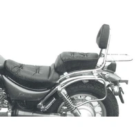 Sissybar with luggage rack chrome for Suzuki VS 600/800 (1992-2000)