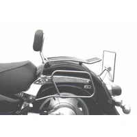 Solorack with backrest chrome for Suzuki VL 1500 Intruder (1998-2004)/C 1500 Intruder (2005)