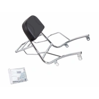Sissybar with luggage rack chrome for Suzuki VL 800 Intruder LC Volusia (2001-2016) / C 800 Intruder / Black Edition (2005-2016)