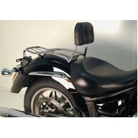 Solo rack with chrome backrest for Yamaha XVS 1300 Midnight Star (2007-2016)