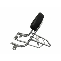 Sissybar with luggage rack chrome for Moto Guzzi Nevada Classic V 750 ie/Aquilia Nera (2004-2009)