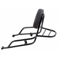 Sissybar with luggage rack black for Moto Guzzi V7 Special/Stone/Centenario (2021-2024)