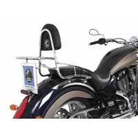 Sissybar with luggage rack chrome for Victory Kingpin (2003-2016)