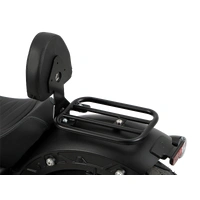 Solorack with backrest black for Indian Scout Sixty Bobber (2025-)