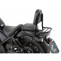 Sissybar with luggage rack (tube version) black for Honda CMX 1100 Rebel / DCT / SE (2025-)
